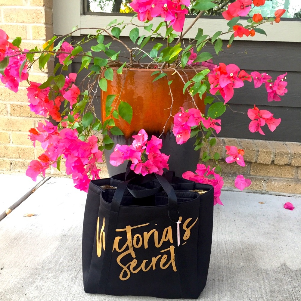 Victoria Secret Black Cooler/Wine Tote